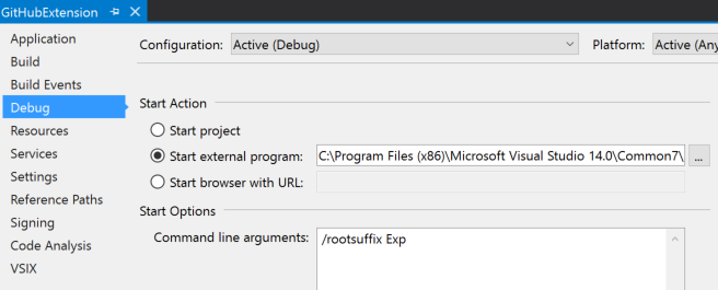 Debugging Visual Studio Extensions - Alteridem